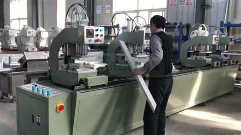 pvc window making machine